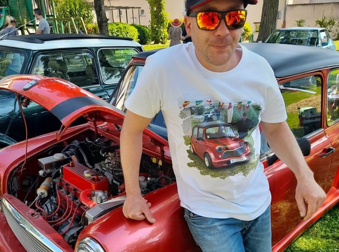 Mini rouge préparée lors d’un rassemblement